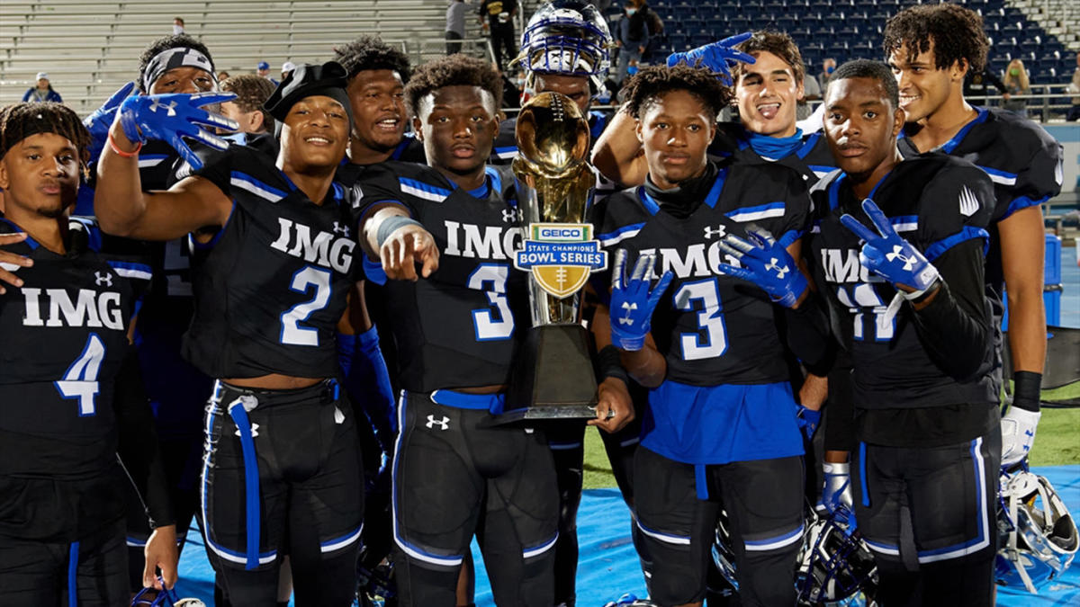 High School Football Rankings IMG Academy Solidifies Status As No 1 