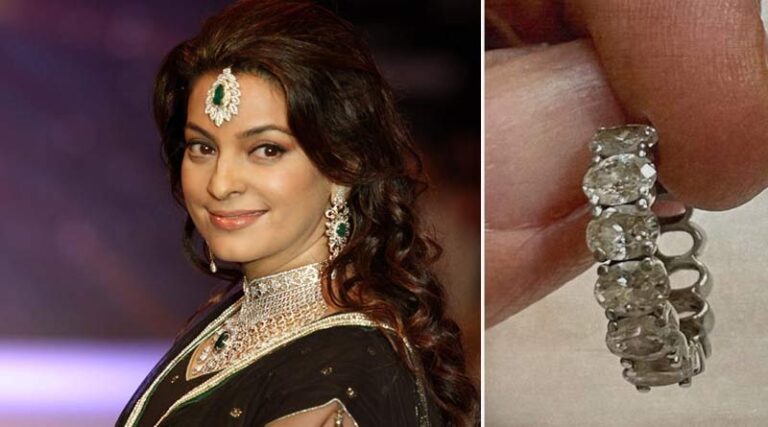 Juhi Chawla took to Twitter asking for help to find her diamond earrings